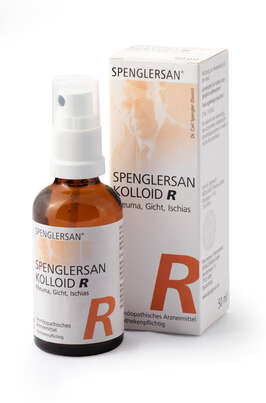 Sie sehen eine Packung Spenglersan Kolloid R, Produktbild: 01 Spenglersan Kolloid R, A-Nr.: 2665979 - 01