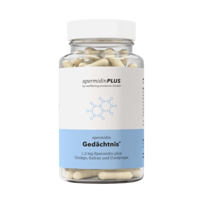 Sie sehen eine Packung Spermidin Gedächtnis, Produktbild: 01 Spermidin Gedächtnis, A-Nr.: 5313270 - 01