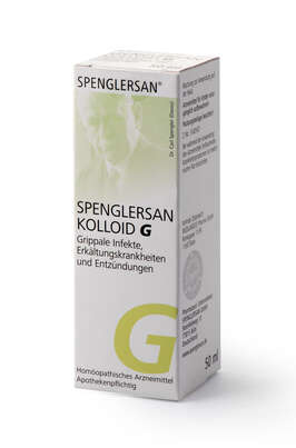 Sie sehen eine Packung Spenglersan Kolloid G, Produktbild: 02 Spenglersan Kolloid G, A-Nr.: 2665873 - 02
