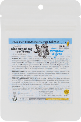 Sie sehen eine Packung Shampoo Pulver Normales & Fettiges Haar StepOne, Produktbild: 01 Shampoo Pulver Normales & Fettiges Haar StepOne, A-Nr.: 5447013 - 01