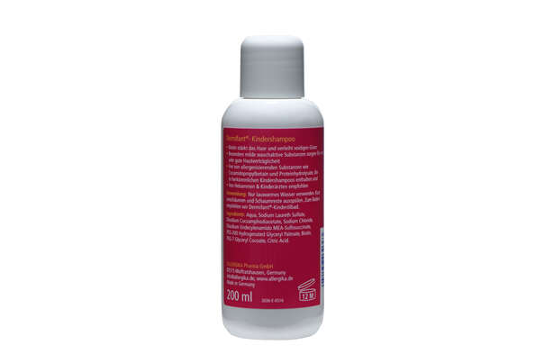 Sie sehen eine Packung Dermifant Kindershampoo, Produktbild: 01 Dermifant Kindershampoo, A-Nr.: 3258503 - 01