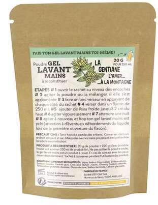 Sie sehen eine Packung Handwaschgel Pulver Enzian StepOne, Produktbild: 01 Handwaschgel Pulver Enzian StepOne, A-Nr.: 5777153 - 01