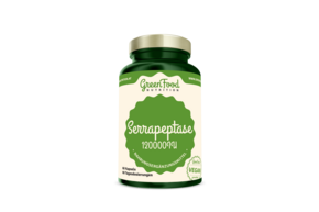 GreenFood Nutrition Serrapeptase 120000IU 60 Kapseln, A-Nr.: 5634324 - 01