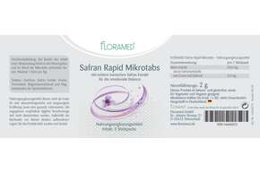 Floramed Safran Rapid Microtabs, A-Nr.: 5318936 - 01