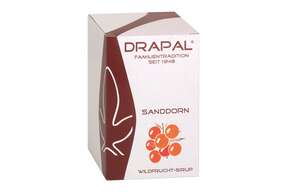 DRAPAL® Sanddorn Wildfruchtsirup Glas mit Faltschachtel, A-Nr.: 5008495 - 01