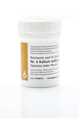 Schüßler Salz Adler Nr. 6 D6 Tabletten, A-Nr.: 2262170 - 01