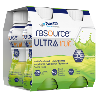 Sie sehen eine Packung Resource® Ultra Fruit, Produktbild: 03 Resource® Ultra Fruit, A-Nr.: 5422622 - 03