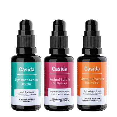 Anti-Aging-Set: Retinol, Vitamin C &amp; Hyaluron Serum, A-Nr.: 5423194 - 01