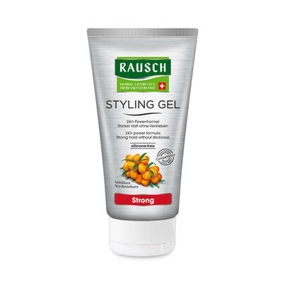 Sie sehen eine Packung RAUSCH STYLING GEL Strong, Produktbild: 01 RAUSCH STYLING GEL Strong, A-Nr.: 4550068 - 01