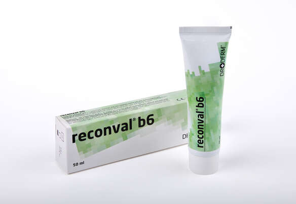 Sie sehen eine Packung Reconval B6 Creme, Produktbild: 03 Reconval B6 Creme, A-Nr.: 4313701 - 03