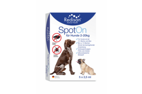 Redisan Spot On Hunde 5x2,5 ml, A-Nr.: 5710812 - 01