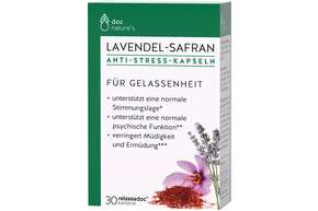 doc nature’s LAVENDEL-SAFRAN ANTI-STRESS KAPSELN, A-Nr.: 4604545 - 01