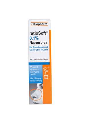 Sie sehen eine Packung ratioSoft 0,1 %, Produktbild: 01 ratioSoft 0,1 %, A-Nr.: 2450374 - 01