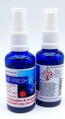 Sie sehen eine Packung Airfresh-Raumspray, Produktbild: 03 Airfresh-Raumspray, A-Nr.: 3488427 - 03