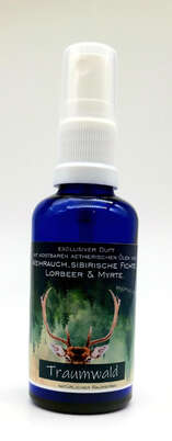 Sie sehen eine Packung Raumspray Traumwald 50ml, Produktbild: 01 Raumspray Traumwald 50ml, A-Nr.: 5699766 - 01