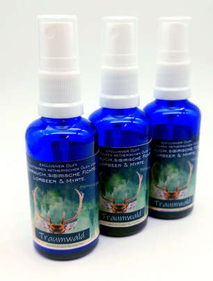 Sie sehen eine Packung Raumspray Traumwald 50ml, Produktbild: 02 Raumspray Traumwald 50ml, A-Nr.: 5699766 - 02