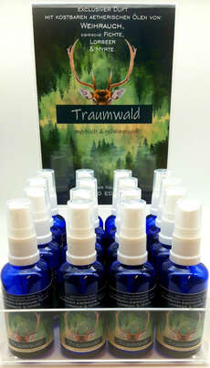 Sie sehen eine Packung Raumspray Traumwald 50ml, Produktbild: 03 Raumspray Traumwald 50ml, A-Nr.: 5699766 - 03