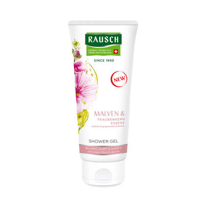 Sie sehen eine Packung RAUSCH Malven SHOWER GEL, Produktbild: 01 RAUSCH Malven SHOWER GEL, A-Nr.: 4948500 - 01