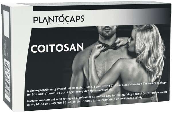 Sie sehen eine Packung plantoCAPS COITOSAN Kapseln, Produktbild: 01 plantoCAPS COITOSAN Kapseln, A-Nr.: 4828842 - 01