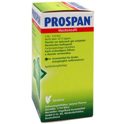 Prospan® Hustensaft 100ml, A-Nr.: 1321663 - 04