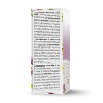 Arlberger Pectatussan Hustensirup, A-Nr.: 4176894 - 03