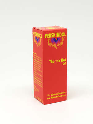Sie sehen eine Packung Perskindol Thermo Hot Gel, Produktbild: 03 Perskindol Thermo Hot Gel, A-Nr.: 5286604 - 03