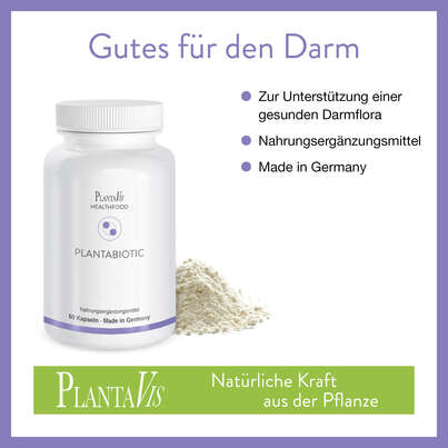 Sie sehen eine Packung PlantaBiotic Kapseln, Produktbild: 03 PlantaBiotic Kapseln, A-Nr.: 4488808 - 03