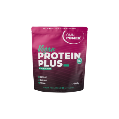 Sie sehen eine Packung OMNi-POWER® PROTEIN PLUS Schokoloade 900g, Produktbild: 01 OMNi-POWER® PROTEIN PLUS Schokoloade 900g, A-Nr.: 5817496 - 01