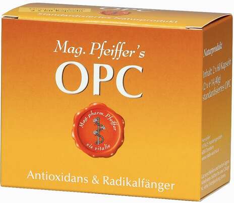Sie sehen eine Packung Mag. Pfeiffer’s® OPC, Produktbild: 02 Mag. Pfeiffer’s® OPC, A-Nr.: 2753548 - 02