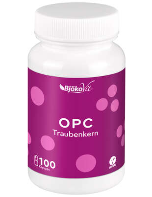 BjökoVit OPC Traubenkern Kapseln vegan, A-Nr.: 5174621 - 02