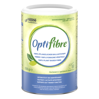 Sie sehen eine Packung OptiFibre® 12x125g, Produktbild: 01 OptiFibre® 12x125g, A-Nr.: 4313641 - 01
