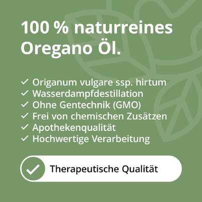 Sie sehen eine Packung Hochdosierte Oregano Öl Kapseln, Produktbild: 05 Hochdosierte Oregano Öl Kapseln, A-Nr.: 5679321 - 05