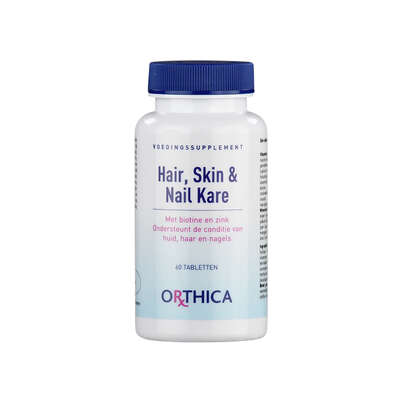 Sie sehen eine Packung Hair, Skin & Nail Kare Tabletten Orthica, Produktbild: 01 Hair, Skin & Nail Kare Tabletten Orthica, A-Nr.: 5395859 - 01