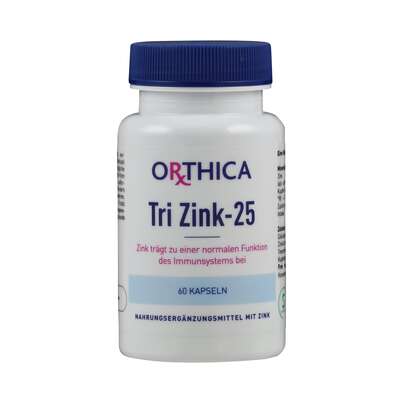 Tri Zink-25 Kapseln Orthica, A-Nr.: 5395948 - 01