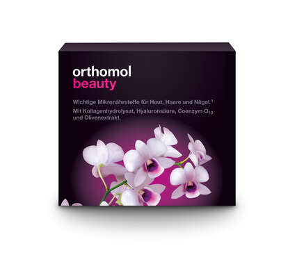 Sie sehen eine Packung Orthomol Beauty, Produktbild: 01 Orthomol Beauty, A-Nr.: 5083172 - 01