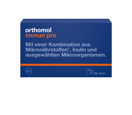 Sie sehen eine Packung Orthomol Immun Pro, Produktbild: 01 Orthomol Immun Pro, A-Nr.: 2692137 - 01