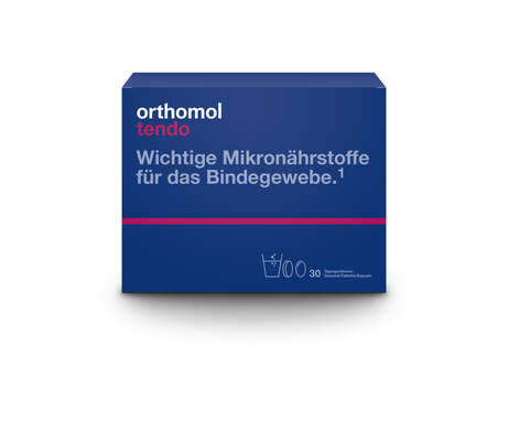 Sie sehen eine Packung Orthomol Tendo, Produktbild: 01 Orthomol Tendo, A-Nr.: 3855736 - 01