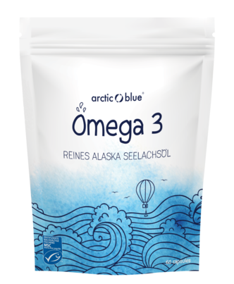 Arctic Blue OMEGA 3 SEELACHSOEL KPS ARB 60ST, A-Nr.: 5450601 - 01