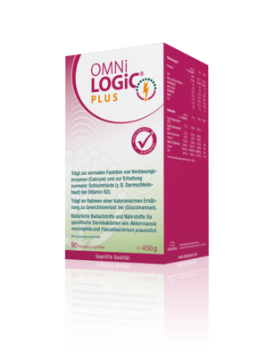 Sie sehen eine Packung OMNi-LOGiC® PLUS, 450g, Produktbild: 02 OMNi-LOGiC® PLUS, 450g, A-Nr.: 4311470 - 02