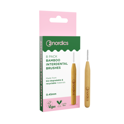Nordics Öko Interdental Zahnbürste Bambus 0,45mm, A-Nr.: 5339335 - 01