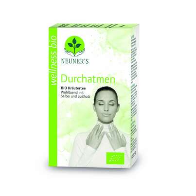 Sie sehen eine Packung Durchatmen BIO, Produktbild: 01 Durchatmen BIO, A-Nr.: 3449189 - 01