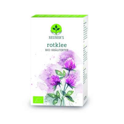 Sie sehen eine Packung Rotklee BIO, Produktbild: 01 Rotklee BIO, A-Nr.: 3055757 - 01