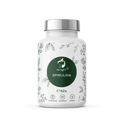 Sie sehen eine Packung Naturvit® Spirulina, Produktbild: 01 Naturvit® Spirulina, A-Nr.: 5667430 - 01