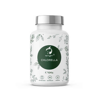 Sie sehen eine Packung Naturvit® Chlorella, Produktbild: 01 Naturvit® Chlorella, A-Nr.: 5667447 - 01