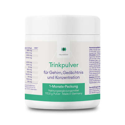 Sie sehen eine Packung neurofelixir Trinkpulver, Produktbild: 01 neurofelixir Trinkpulver, A-Nr.: 5699482 - 01
