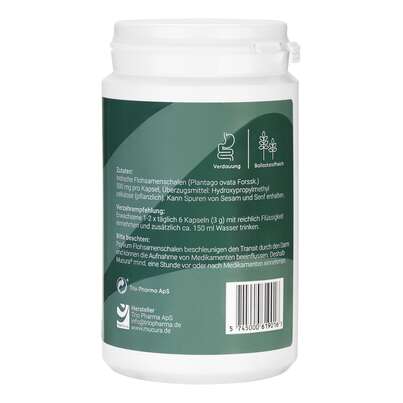 Mucura® Flohsamenschalen Kapseln, A-Nr.: 5717122 - 03