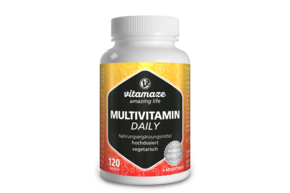 Vispura Multivitamin Daily ohne Jod vegetarisch, A-Nr.: 5274015 - 01