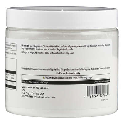 Supplementa Magnesium Citrat 600 mg Pulver, A-Nr.: 5597155 - 03