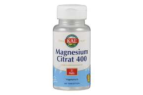 Supplementa Magnesium Citrat 400 mg Tabletten, A-Nr.: 5597818 - 01
