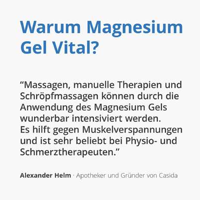 Sie sehen eine Packung Magnesium Gel Vital, Produktbild: 02 Magnesium Gel Vital, A-Nr.: 4552765 - 02